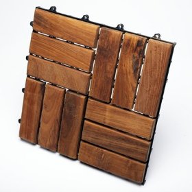 Honey Brown-Le Click Interlocking Floor Tiles